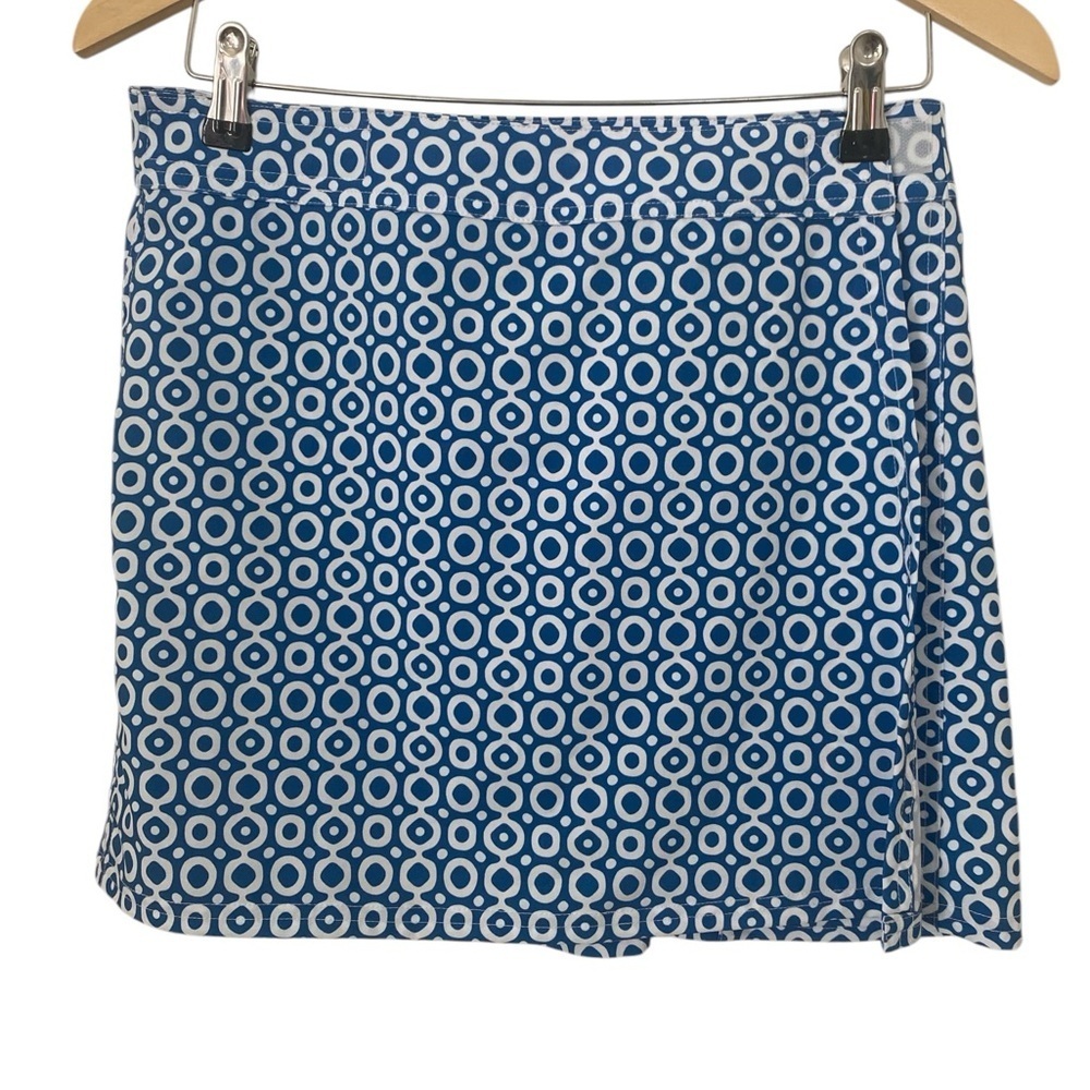 RipSkirt Hawaii Womens Hook And Loop Rip Skirt Size Small Blue Short Beach Swim